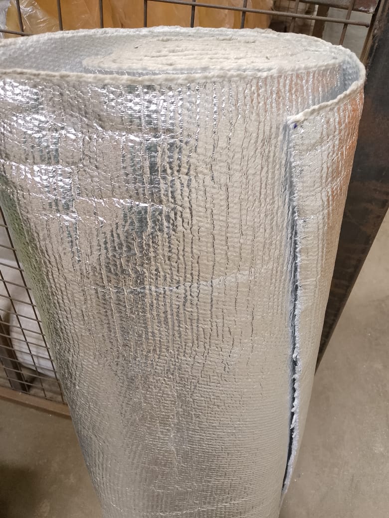 Fireproof Insulation Cloth | Ceramic Fiber Fabric with Reflective Foil – Nairobi, Kenya