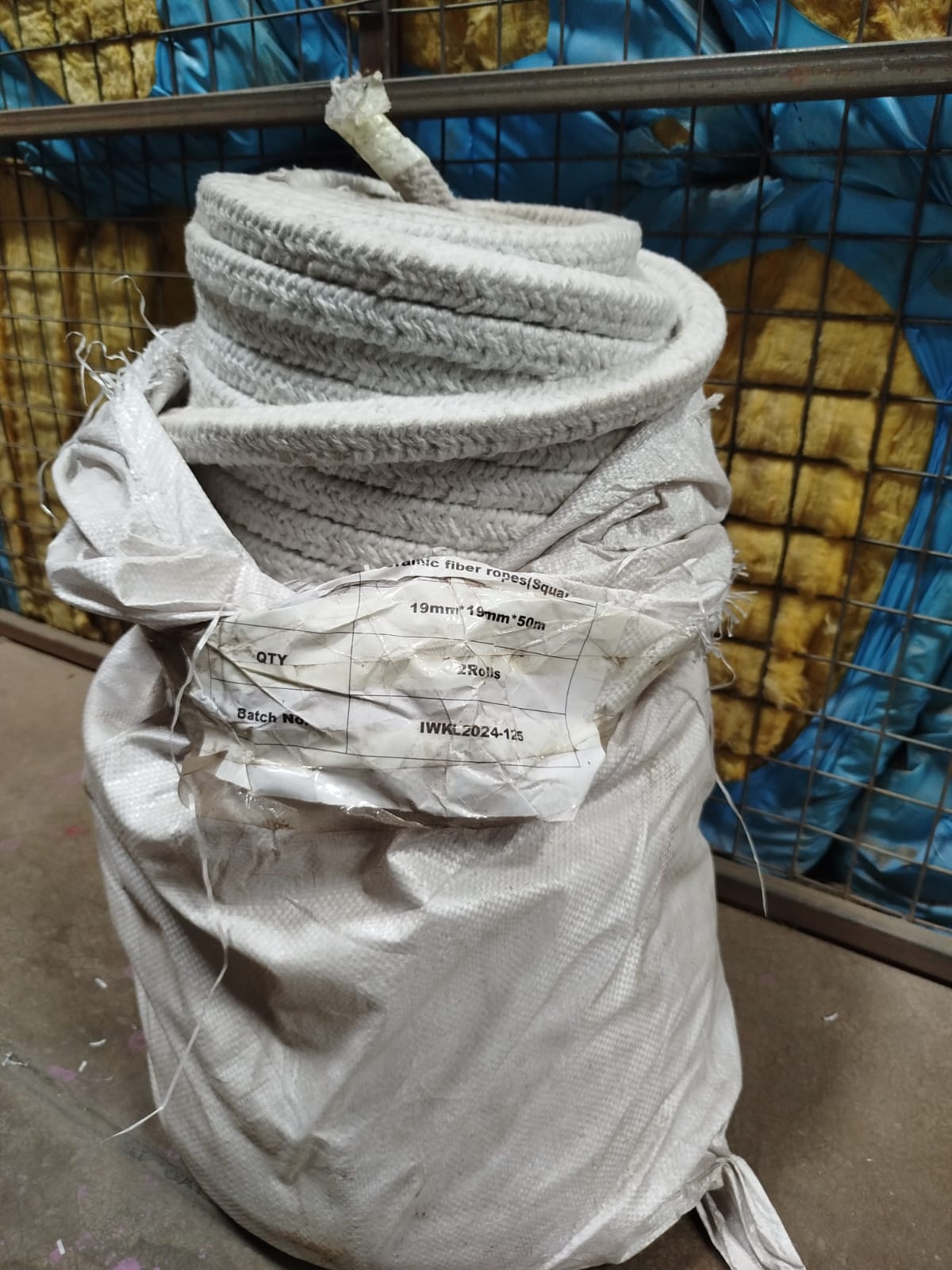 High-Temperature Ceramic Fiber Square Rope for Sealing & Insulation – Nairobi Kenya - Image 3