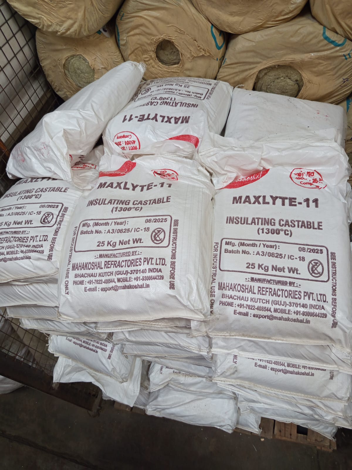 Insulating Refractory Castable Cement – Maxlyte 11 (1300°C) | Lightweight Thermal Insulation Material – Nairobi Kenya - Image 2