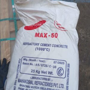 Fondu Max50 Fine – High-Temperature Refractory Cement – 1000°C | 25kg Bag