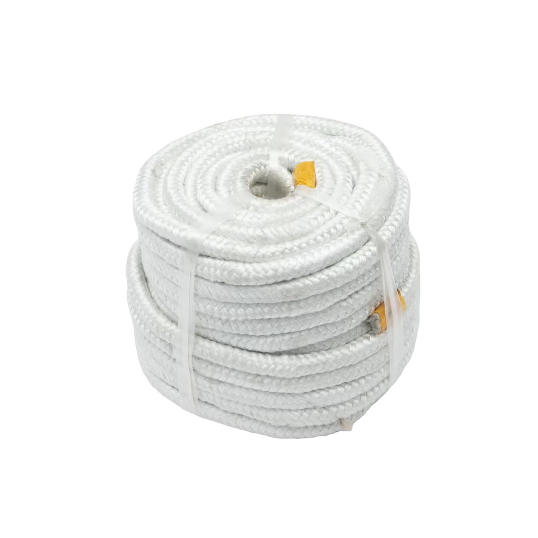 Glass Fiber Ropes Glass Fiber Gland Packing Ropes Durable High-Temp Sealing