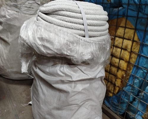 Ceramic fiber ropes